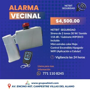 alarmavecinal